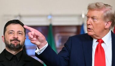 el encuentro a puerta cerrada entre Trump y Zelenski acabó en otra bronca