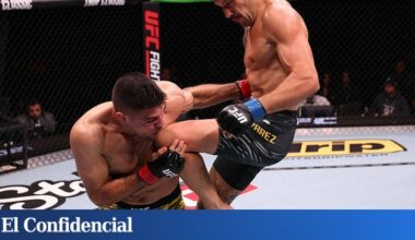 Joel Álvarez castiga a Luque con una lluvia de golpes en la UFC y debuta a lo grande en el welter