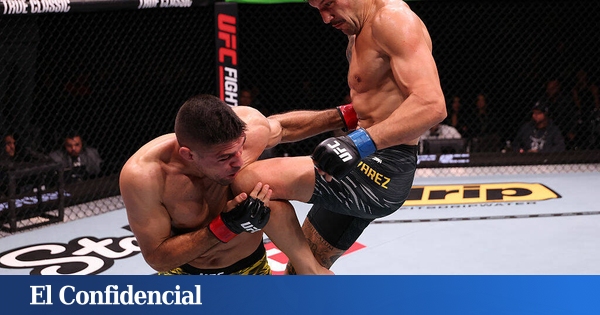 Joel Álvarez castiga a Luque con una lluvia de golpes en la UFC y debuta a lo grande en el welter