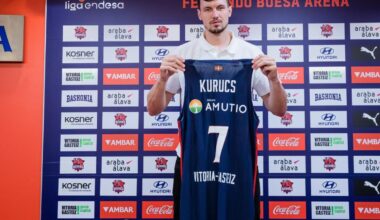 Rodions Kurucs se recupera y Galbiati tendrá a toda su plantilla ante el Panathinaikos