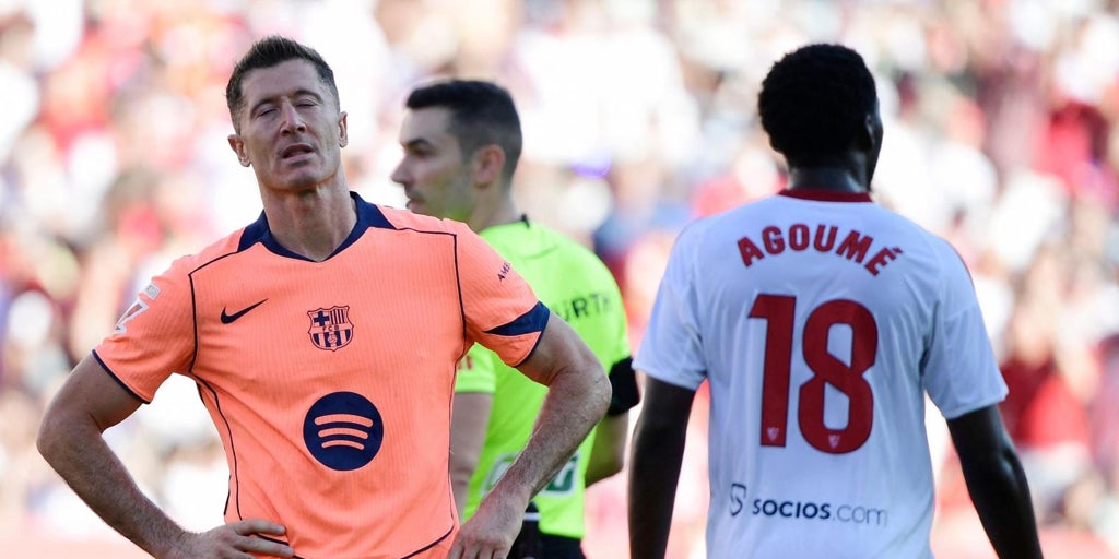 el batacazo del Barça en Sevilla deja líder al Real Madrid antes del parón