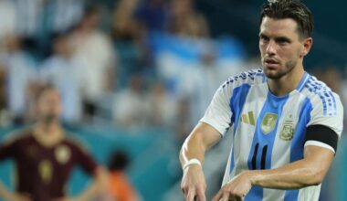 Argentina gana con gol de Lo Celso y una emotiva dedicatoria del jugador del Betis a Miguel Ángel Russo