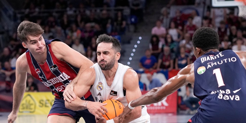 El Madrid prueba de su propia medicina ante el Baskonia