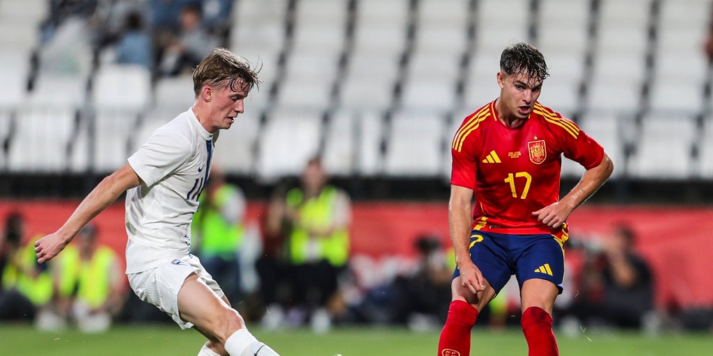 Ángel Ortiz repite titularidad con la sub 21 de España en la remontada in extremis ante Finlandia (2-1)