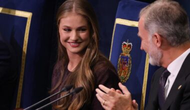 La Princesa llama «boomer» a su padre y causa una carcajada entre el público