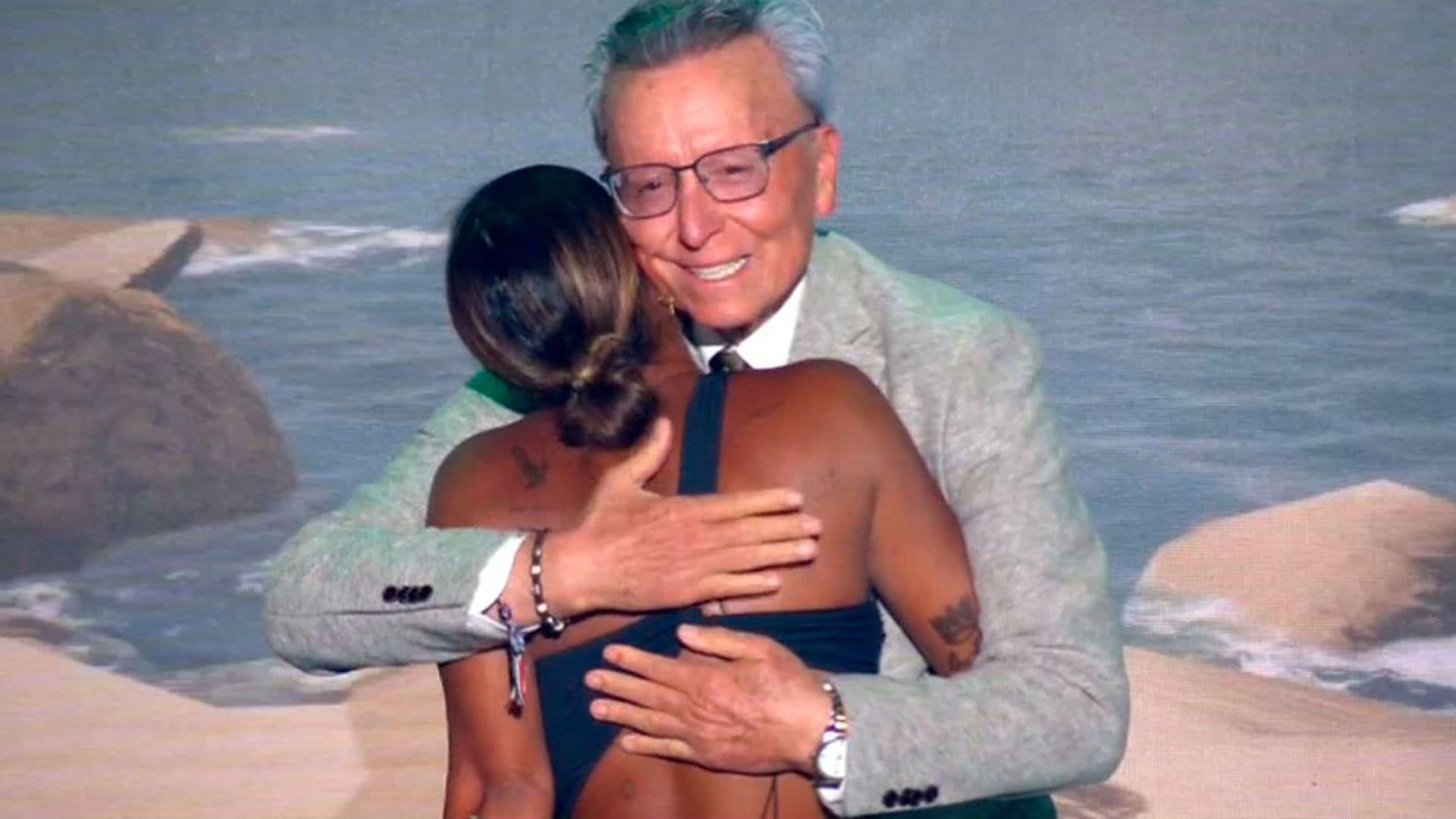 El emocionante encuentro de Gloria Camila y Ortega Cano en Supervivientes All Stars