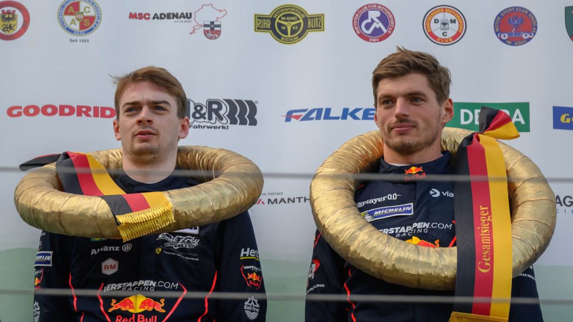 Max Verstappen se llevó el triunfo en Nürburgring con una Ferrari 296 GT3