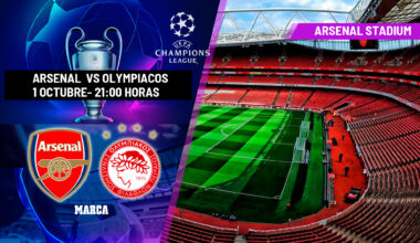 Arsenal - Olympiakos en directo