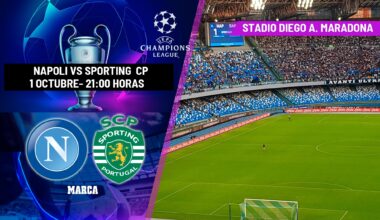 Nápoles - Sporting Portugal en directo