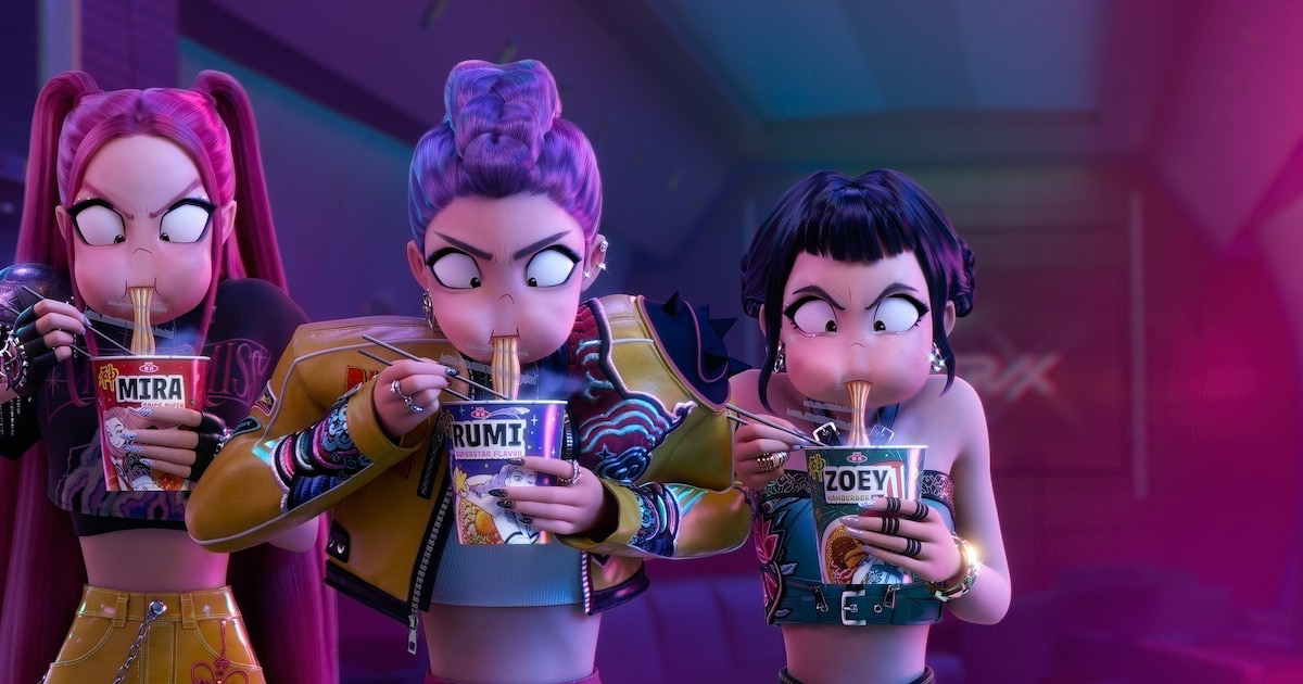 K-pop Demon Hunters, más de 300 drones y un show que se volvió viral: así fue el impactante espectáculo nocturno que copó un parque en Corea