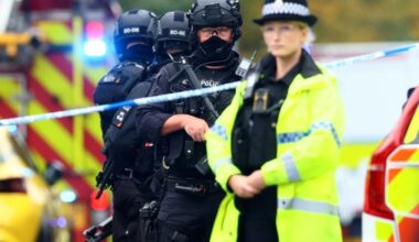 Cuatro heridos por un ataque en el exterior de una sinagoga en Mánchester