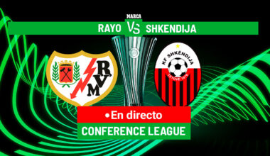 Rayo - Shkendija, en directo