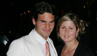 Quién es Mirka Vavrinec, la musa detrás del éxito de Roger Federer
