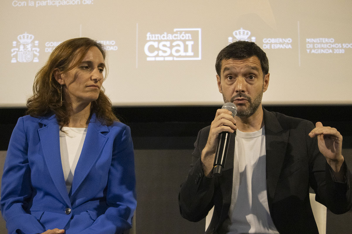 El ministro durante su intervención
