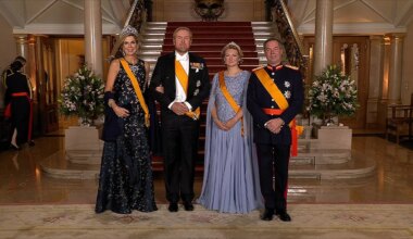Una cena de gala, con los reyes belgas y holandeses y el matrimonio Macron entre otros, cierra los fastos por la ascensión al trono del gran duque Guillermo V de Luxemburgo - El Mundo