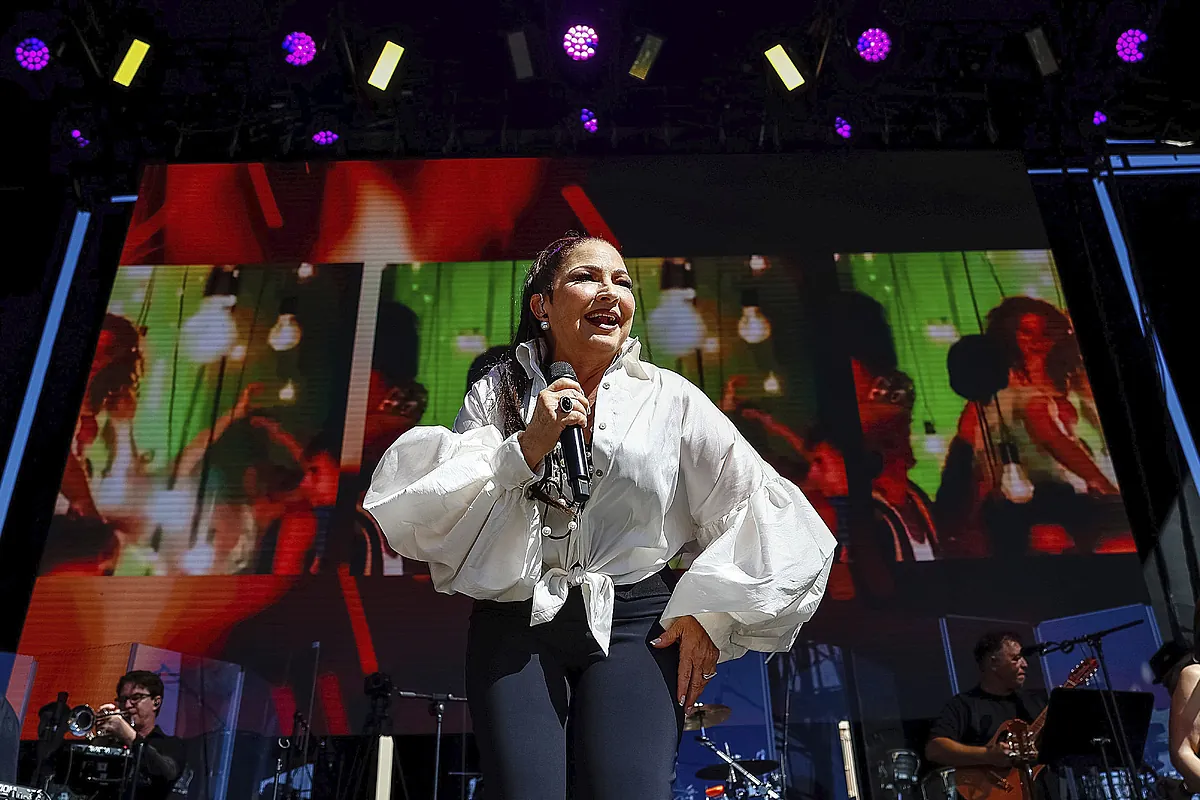 Madrid enloquece al ritmo de Gloria Estefan: "He venido a escucharla a Colón porque en Cuba está prohibida" - El Mundo