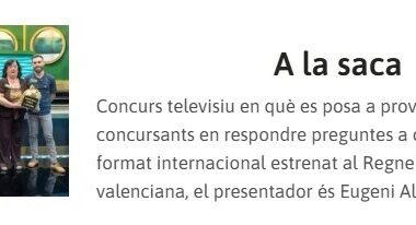 URGENTES: 6-10 octubre, el MF Javier Buenafé en "A la saca", Apunt - ajedrezvalenciano.com