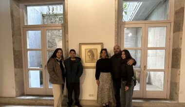 Francisco Miguel recibe la visita de su familia en la Casares Quiroga