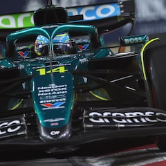 Alonso corrige a Aston Martin