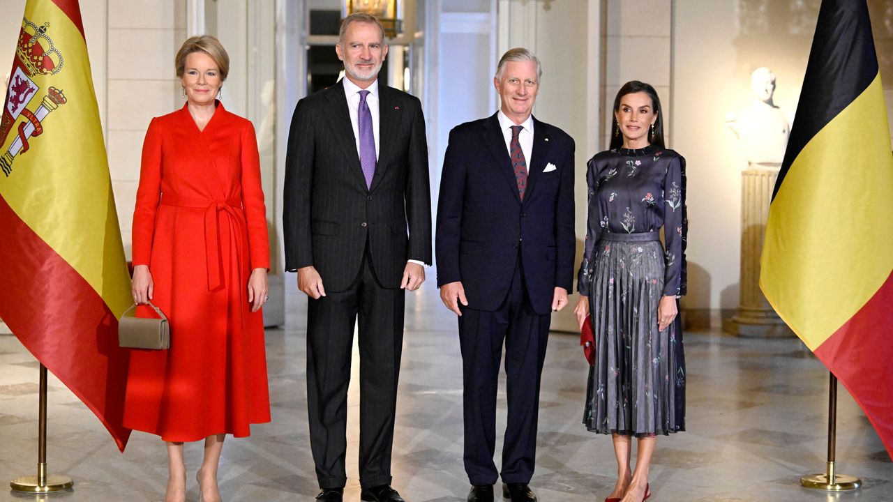 Felipe y Letizia se reencuentran con los reyes de Bélgica: un almuerzo privado, la primera cita de un viaje exprés con la cultura española como eje de la visita a Bruselas