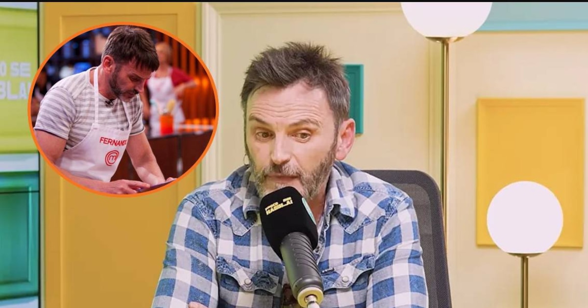 Fernando Tejero carga contra ‘MasterChef Celebrity’: “Está guionizado. Se deciden roles y a mí me tocó ser el borde”