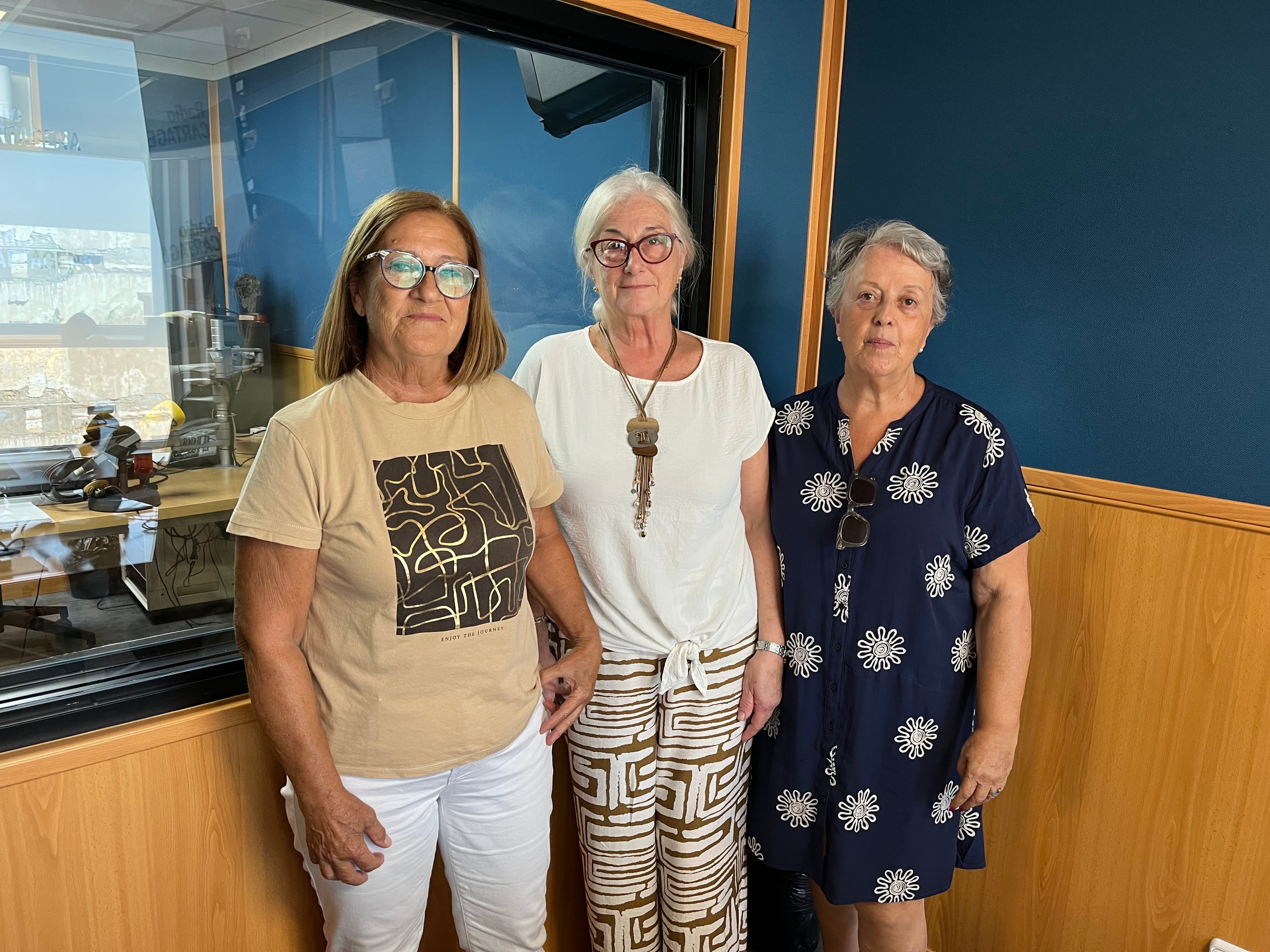 Toñi, Cati y Pepi en Hoy por hoy Cartagena