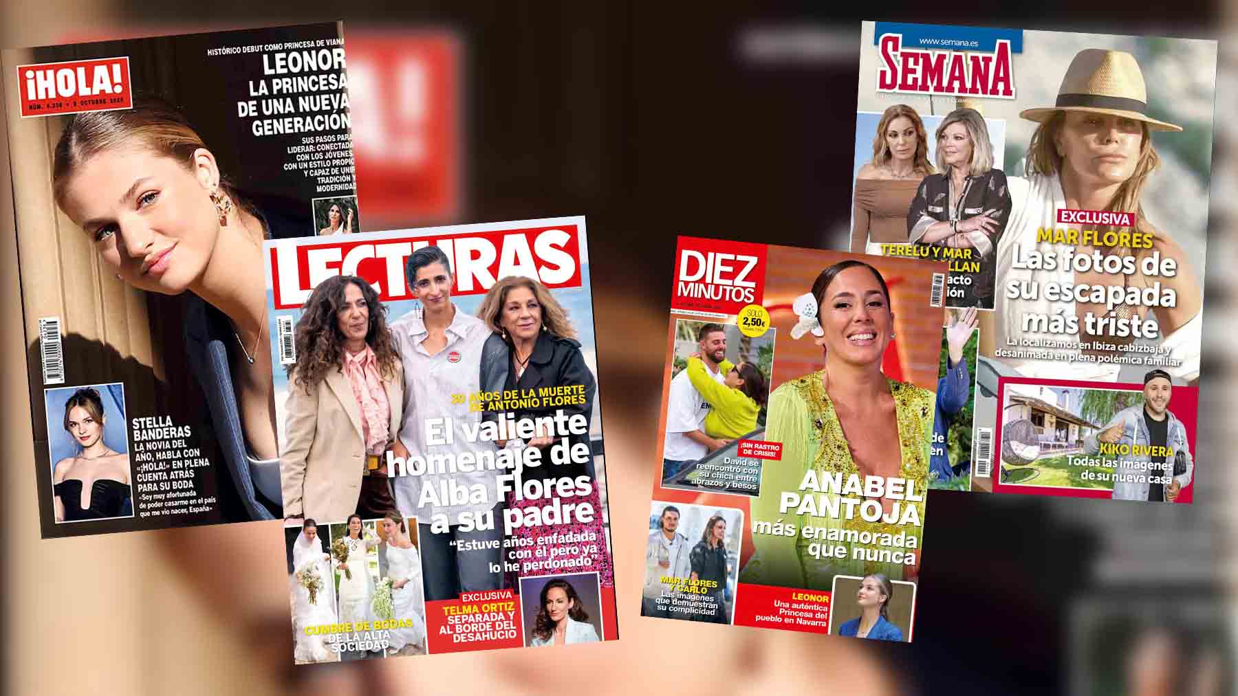 la solitaria escapada de Mar Flores y el homenaje de Alba Flores a su padre