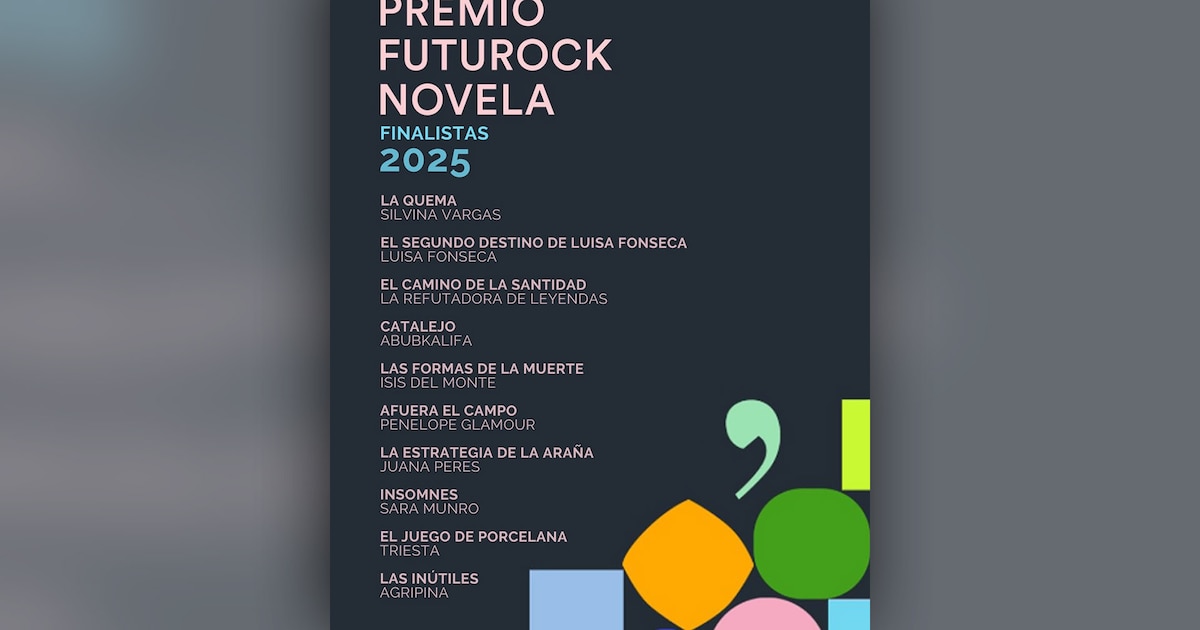 Ya están los finalistas del Premio Futurock de Novela 2025