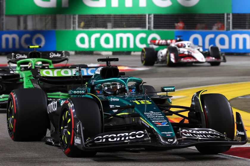 nos hemos perdido lo mejor de una carrera de F1 porque las cámaras estaban enfocando a famosos que no conoce nadie