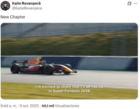 Rovanpera Super Formula