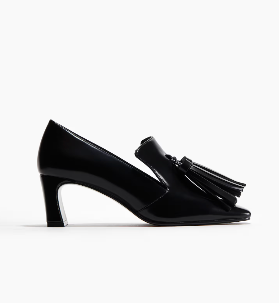 Mocasines con tacón