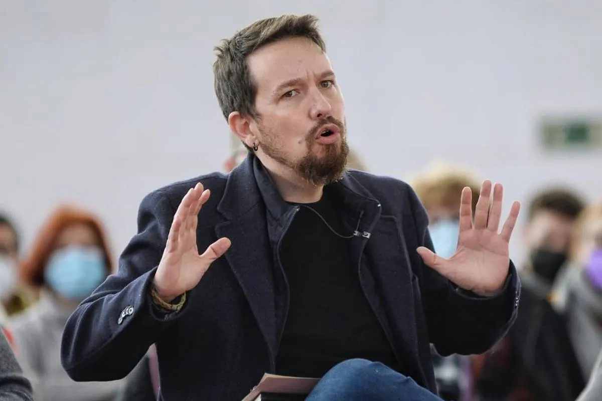 Pablo Iglesias tacha de "golpista" a María Corina Machado: "Se lo podrían haber dado a Hitler" - El Mundo