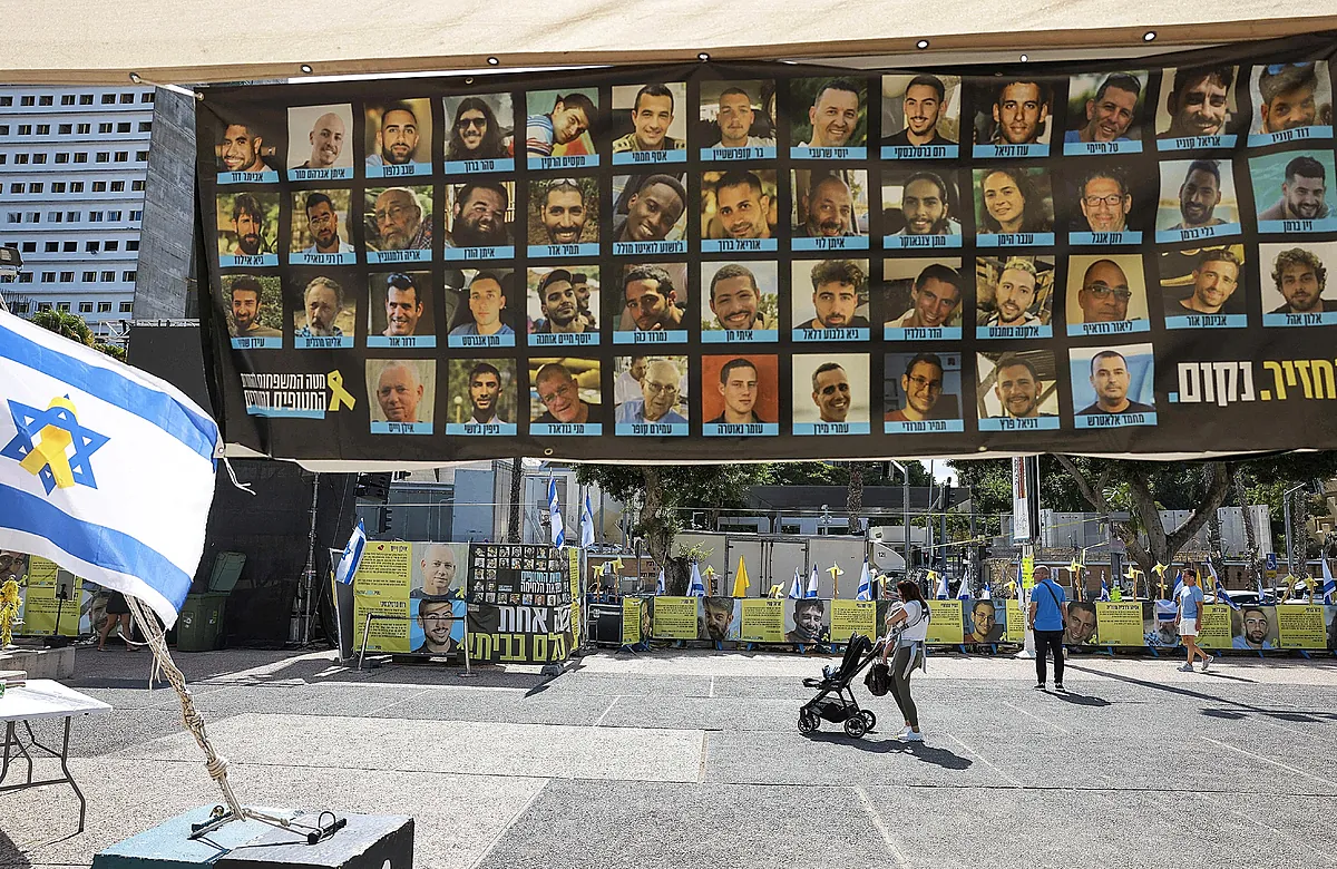 Hablan las familias de los secuestrados: "Cuando Eitan vuelva de Gaza, yo también saldré del cautiverio" - El Mundo