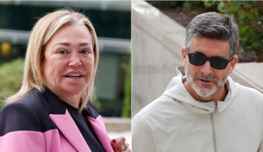 Belén Esteban y Toño Sanchís, cara a cara en los juzgados tras diez años de conflicto: así ha sido su llegada al juicio