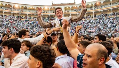 Homenaje del Club Taurino de Londres a Borja Jiménez