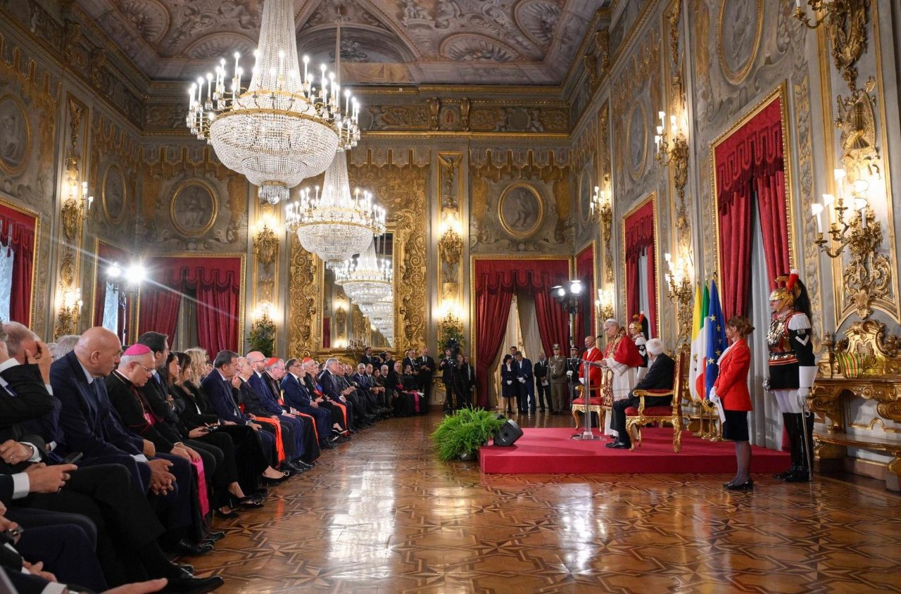 El Papa en el Quirinal: la paz es construir una convivencia digna y próspera