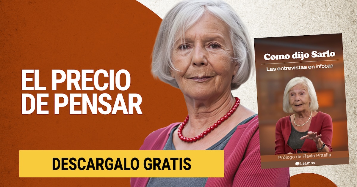 “Como dijo Sarlo”: del vacunatorio VIP al feminismo, las entrevistas con la pensadora más popular