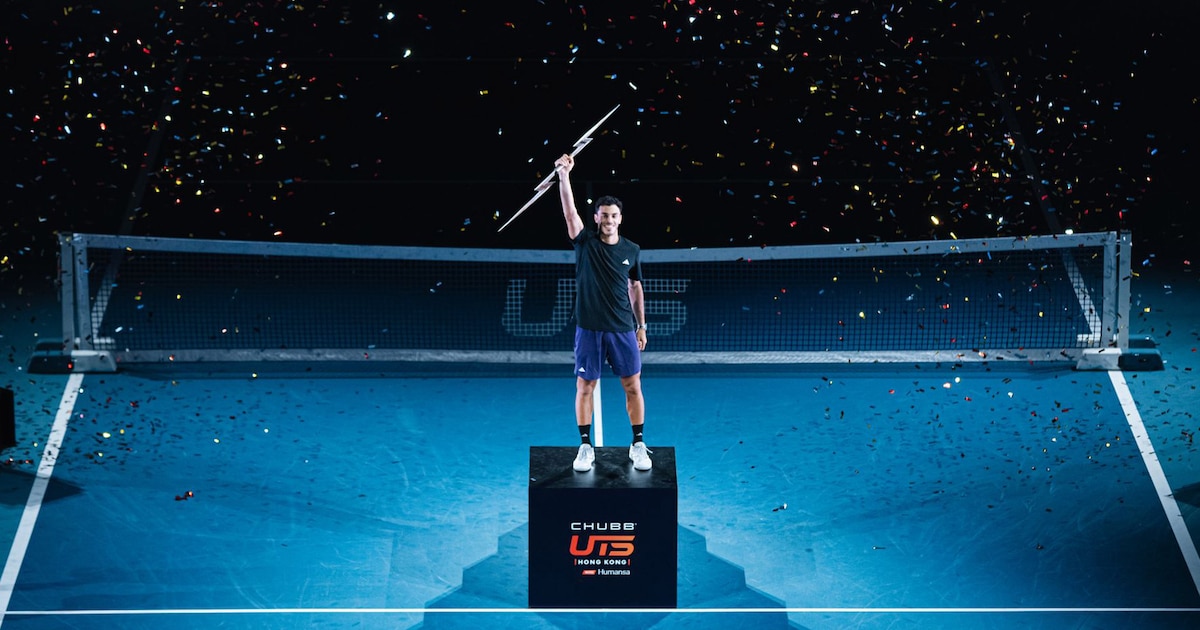 Francisco Cerúndolo brilló en Hong Kong y se consagró campeón de la Ultimate Tennis Showdown