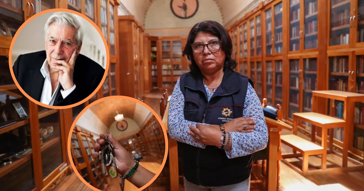 La guardiana de los libros de Mario Vargas Llosa: la mujer que resguarda en Arequipa el legado del Nobel y sus más de 23 mil libros