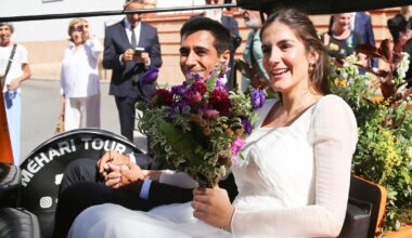 La boda de Alberto Herrera y Blanca Llandres al detalle: del emotivo discurso de Carlos Herrera al ‘look’ de Mariló Montero