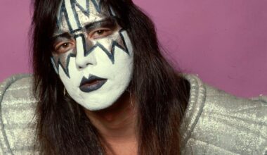 La última foto de Ace Frehley, guitarrista de KISS, antes de su muerte