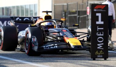 Red Bull sancionado por la FIA por incumplir el protocolo en la parrilla de Austin