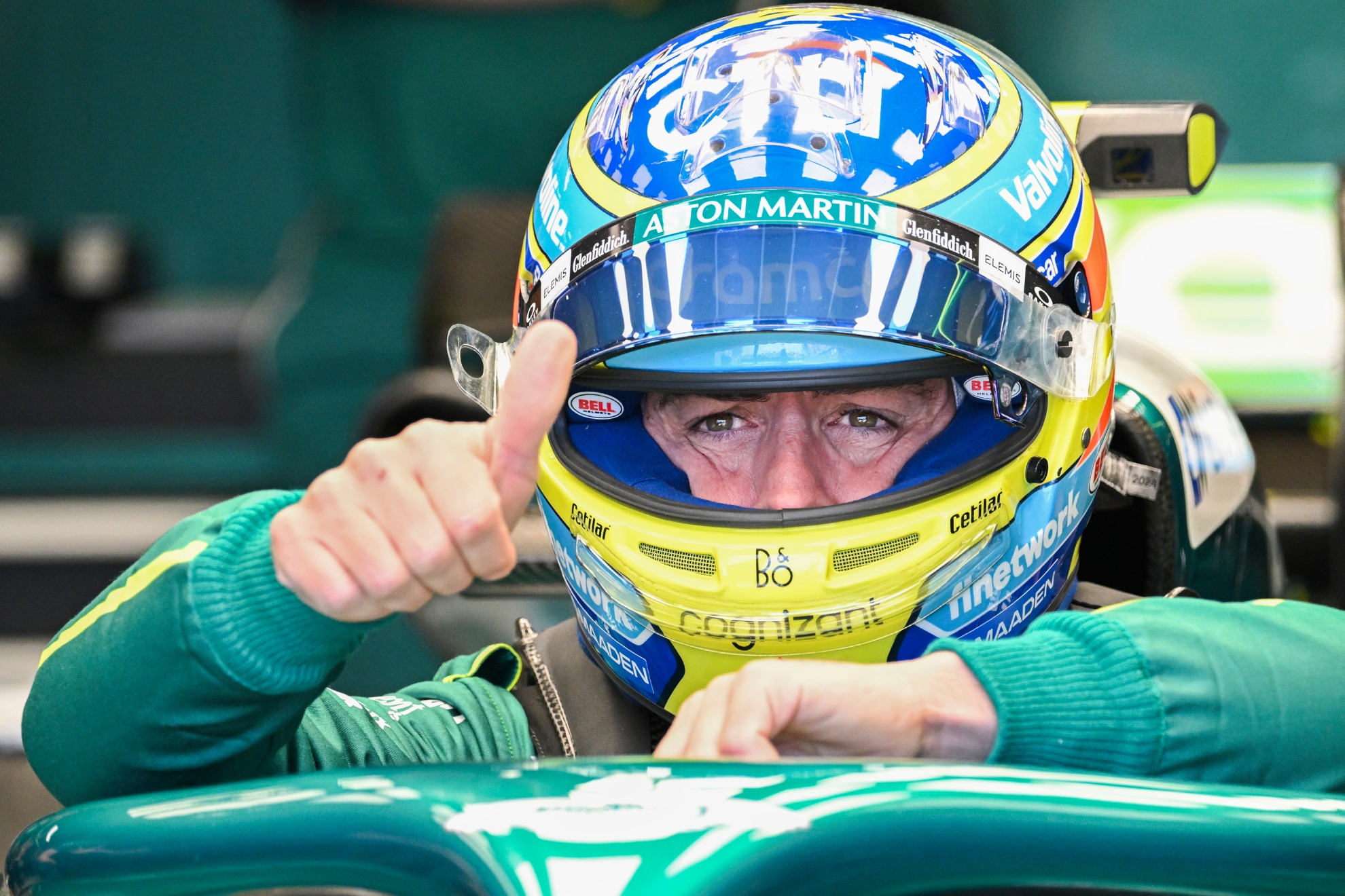 Fernando Alonso durante el GP de Canadá.