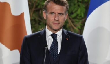 Macron recibe al expresidente francés Sarkozy antes de su entrada en prisión