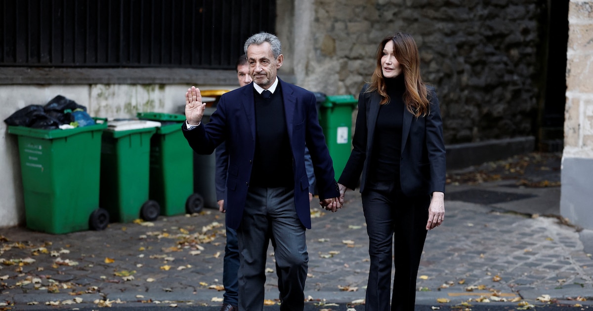 Los privilegios de Nicolas Sarkozy en la cárcel: celda individual, visitas de Carla Bruni tres veces por semana y teléfono