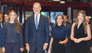Regreso real a Oviedo: Leonor, los reyes Felipe y Letizia, y la infanta Sofía se rinden a la música de Brahms y Dvorák en el Concierto de los Premios Princesa de Asturias