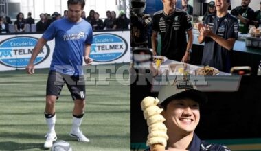 Entre goles, tacos y helados se divierten pilotos en CDMX