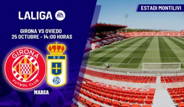Girona - Oviedo en directo