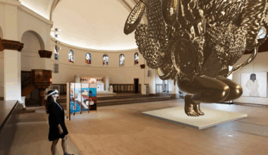 Nick Cave sorprende con una escultura en realidad virtual que desafía la gravedad en Detroit