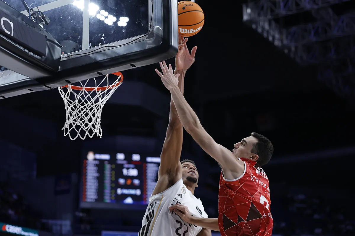 Tavares 'despide' a Bruno Fernando y el Real Madrid hace historia con 34 victorias seguidas - El Mundo